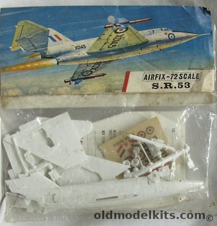 Airfix 1/72 Saunders-Roe SR-53 - (S.R.53) Bagged Type 3 Logo, 100 plastic model kit